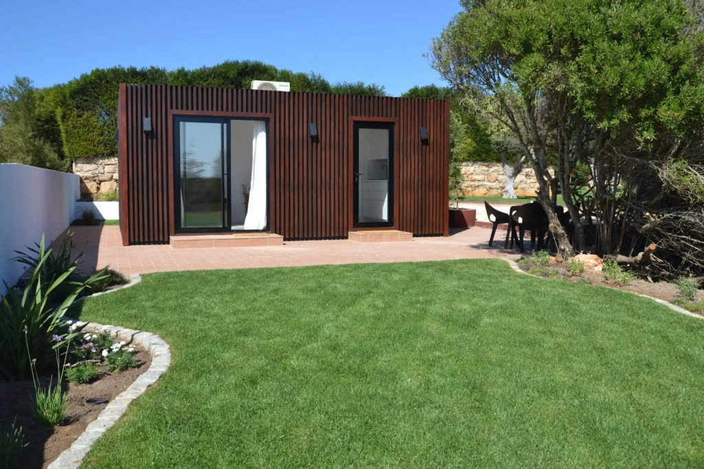 Villa Kube, private garden