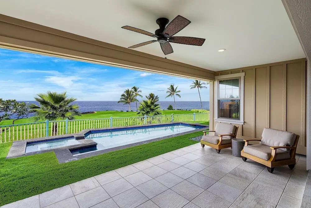 Unbelievable Ocean Front View w Pool - AC - Outdoor Seating!- Vrkcv