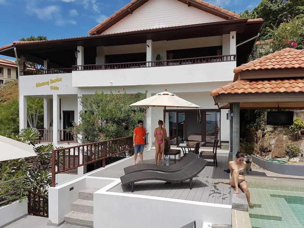 Villa With 4 Bedrooms in Bo Phut, With Wonderful sea View, Private Pool, Enclosed Garden Near the Beach