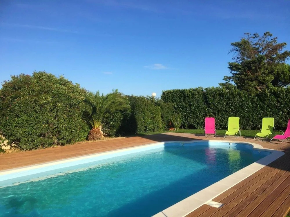 House With 3 Bedrooms in Saint-nazaire-d'aude, With Private Pool, Encl
