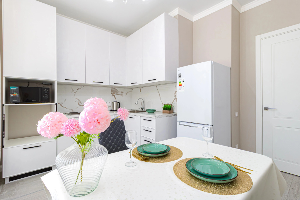 Квартира Стильная 1 комн. Roze suite в центре столицы