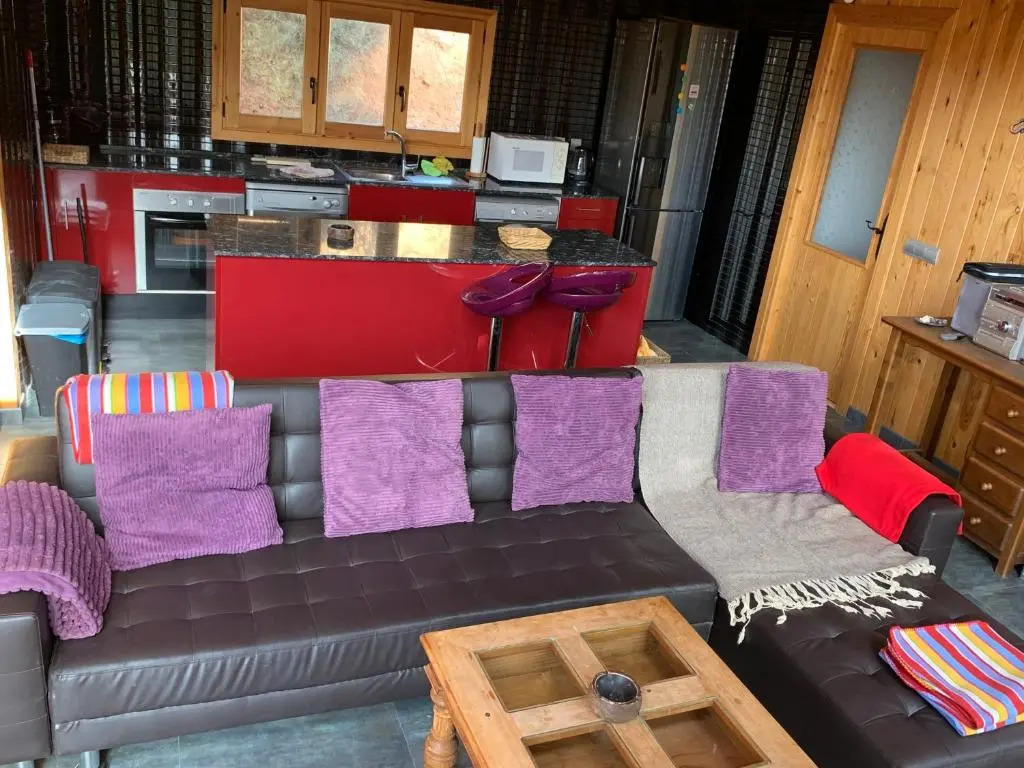 Casa de madera en Alto Tajo
