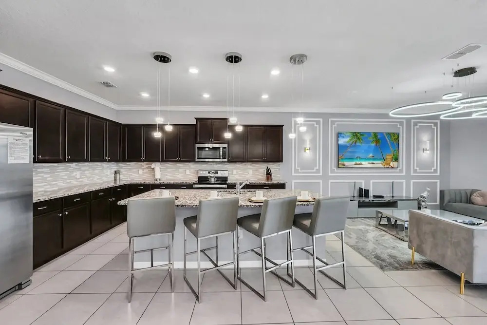 3727la - Brand New 10beds Villa at Windsor Island/pool/spa/firew