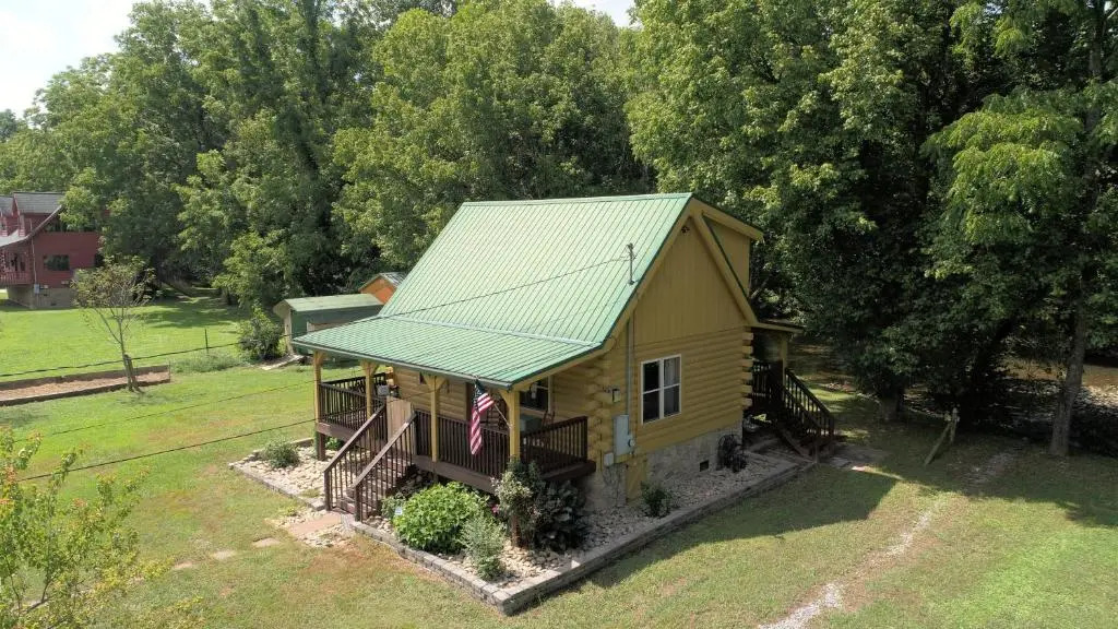 Yellow Cabin on the River