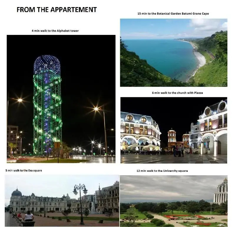 View of the Tower of Alphabet