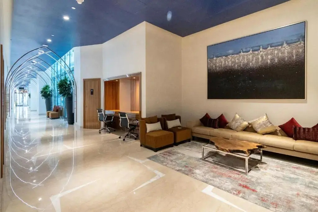 White Sage - Designer Studio with Canal View & Largest Balcony