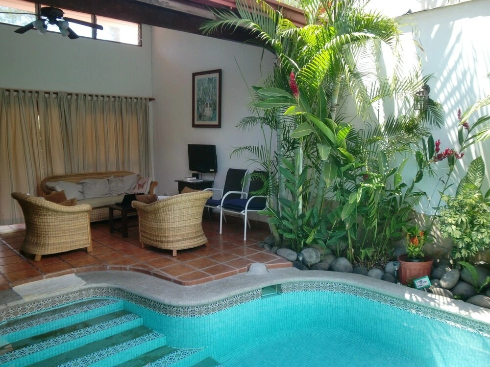 Vacation beach house with swimming pool in Punta Leona Resort, Costa Rica