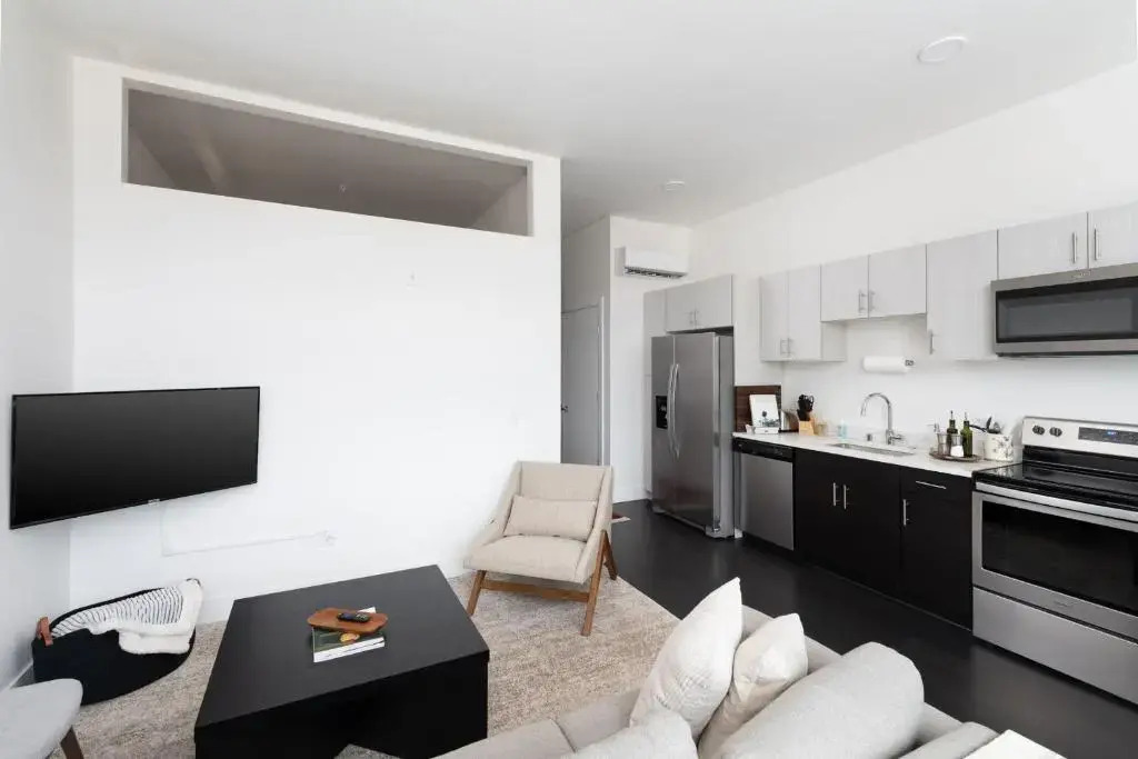 Flexhome Skywalk to Fiserv U1 RooftopGymParking