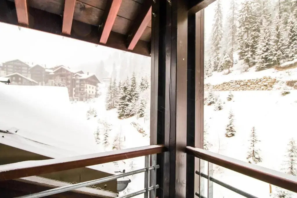 Les Terrasses d'Eos, 1-bed apartment with fireplace, Ski in, Ski out