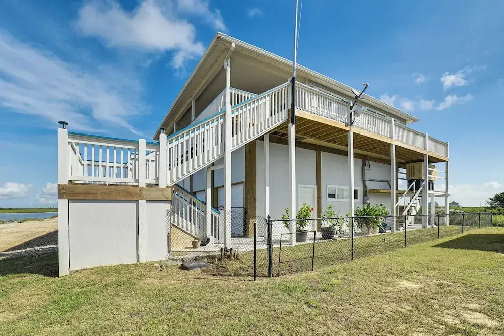 Sunset Views & Large Deck: Home in Crystal Beach!