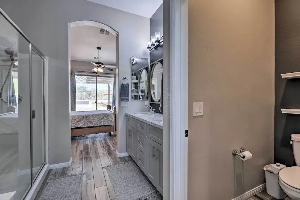 Sun-dappled Goodyear Home w/ Hot Tub & Fire Pit