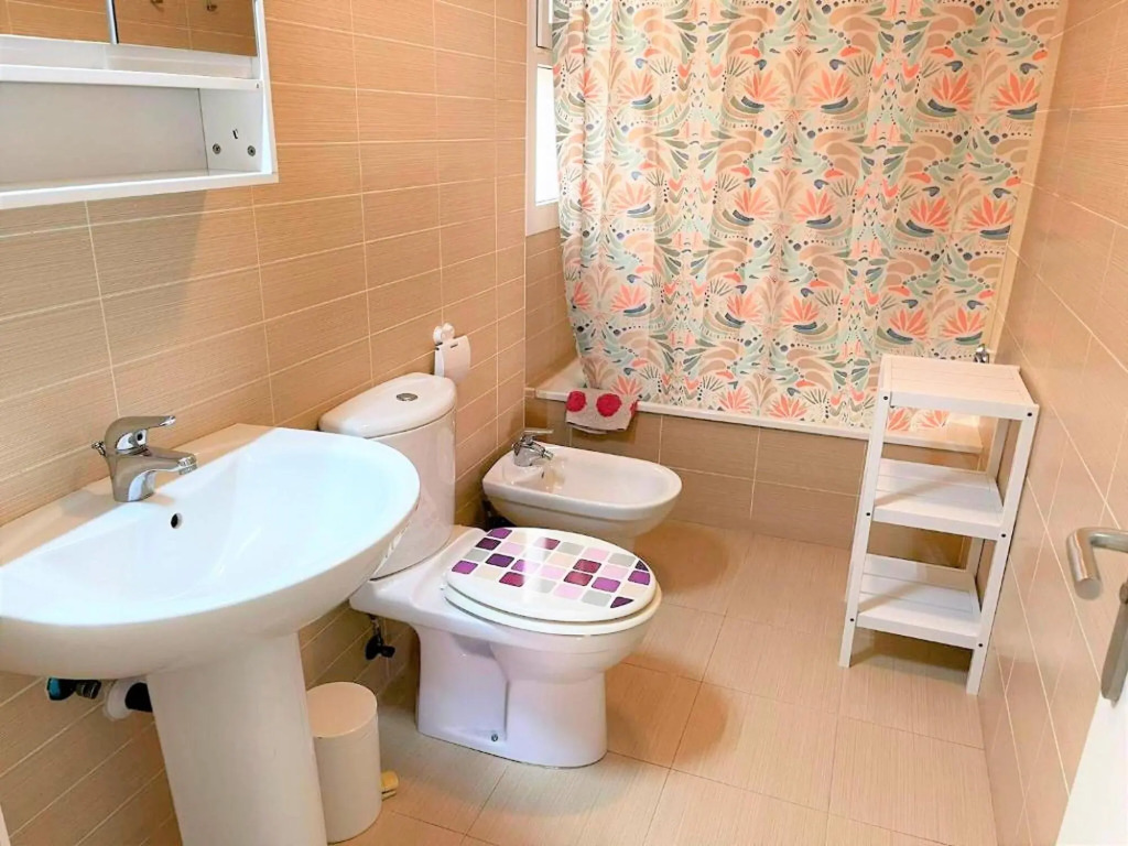 Pleasant apartment in Almerimar with shared pool