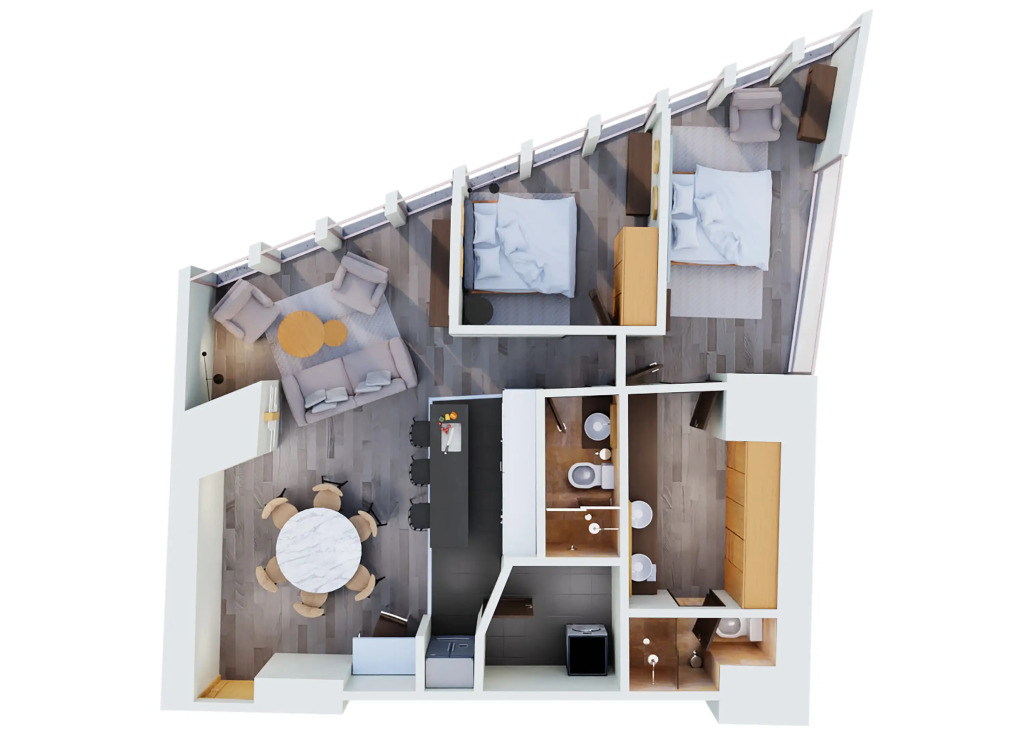 Reforma 77 - 2 BR Apartments