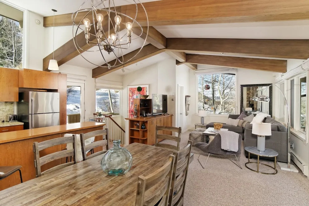 Two Bedroom Apartments with One of a Kind Location on Slopes of Aspen Mountain!