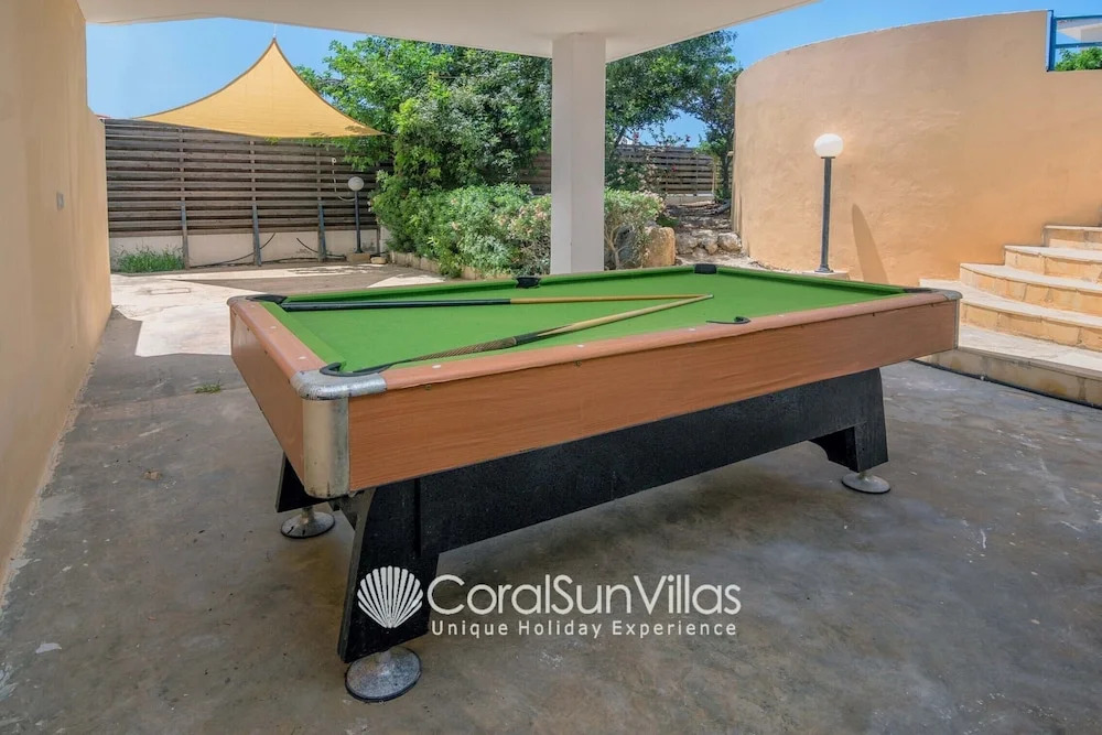 Large Pool Garden, Billiard, Peaceful Area, Near to the Sea, Coral Bay Paphos