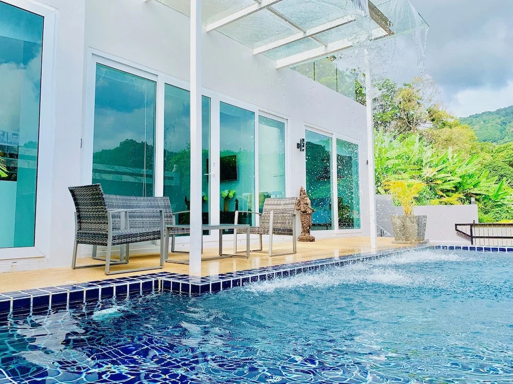 Private 4BR Pool Villa Skylight with Stunning Views of Kamala Green Hills