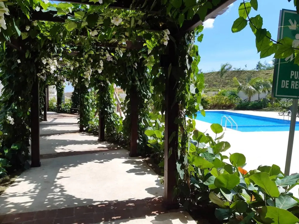 3 bedrooms appartement with shared pool furnished garden and wifi at Santiago De Los Caballeros