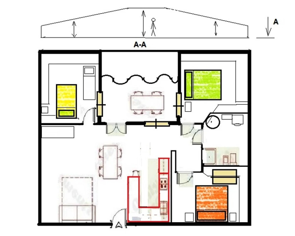 Apartment With 3 Bedrooms in Alghero, With Wonderful sea View, Furnish