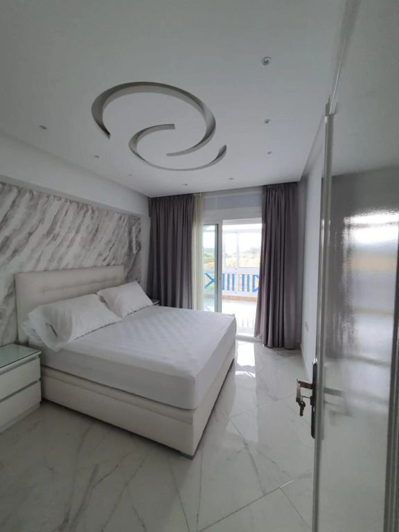2 bedrooms appartement at Marina Smir 500 m away from the beach with sea view shared pool and furnished terrace