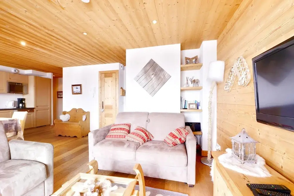 Apartment With 3 Bedrooms in Flaine, With Wonderful Mountain View, Shared Pool, Furnished Terrace - 500 m From the Slopes