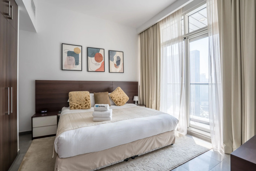 Cozy apt. w/balcony floor 22 Dubai Marina