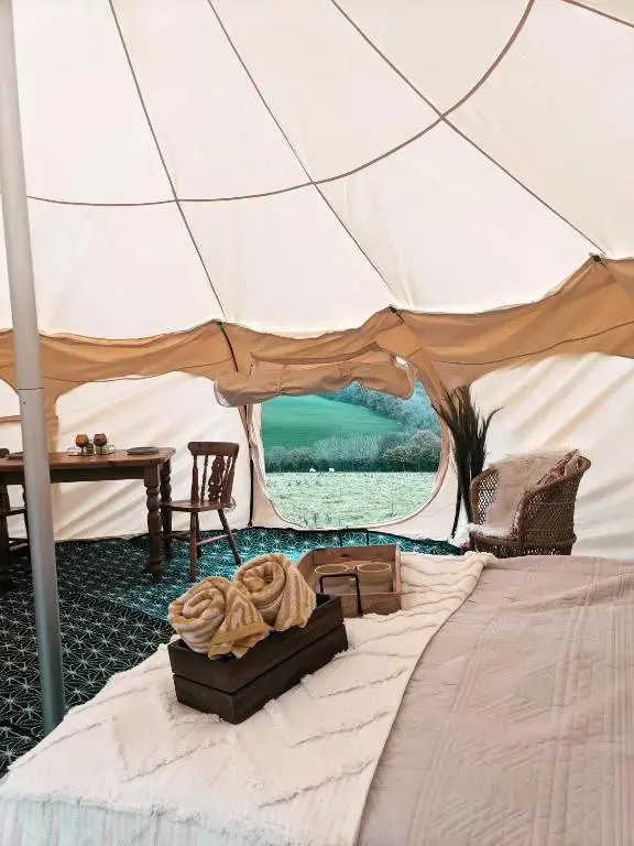 Immaculate Bell Tent Retreat North Devon