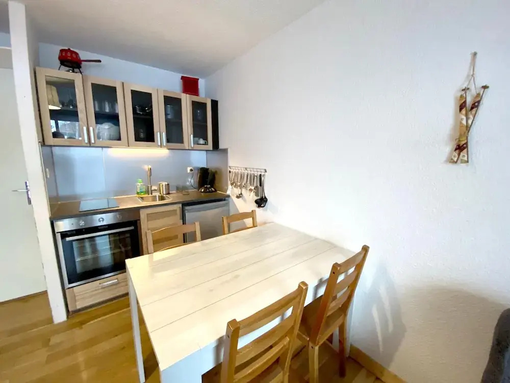 Studio in Les Deux Alpes , With Wonderful Mountain View and Balcony