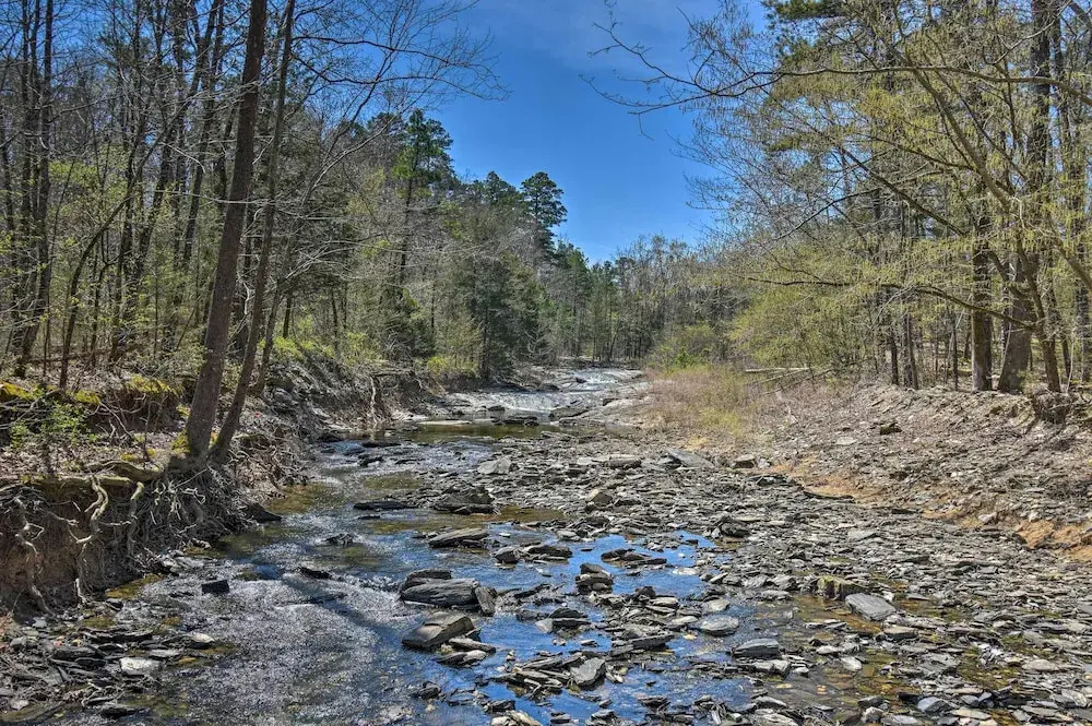 Walk to Lake Desoto: Home w/ Hot Tub Access!