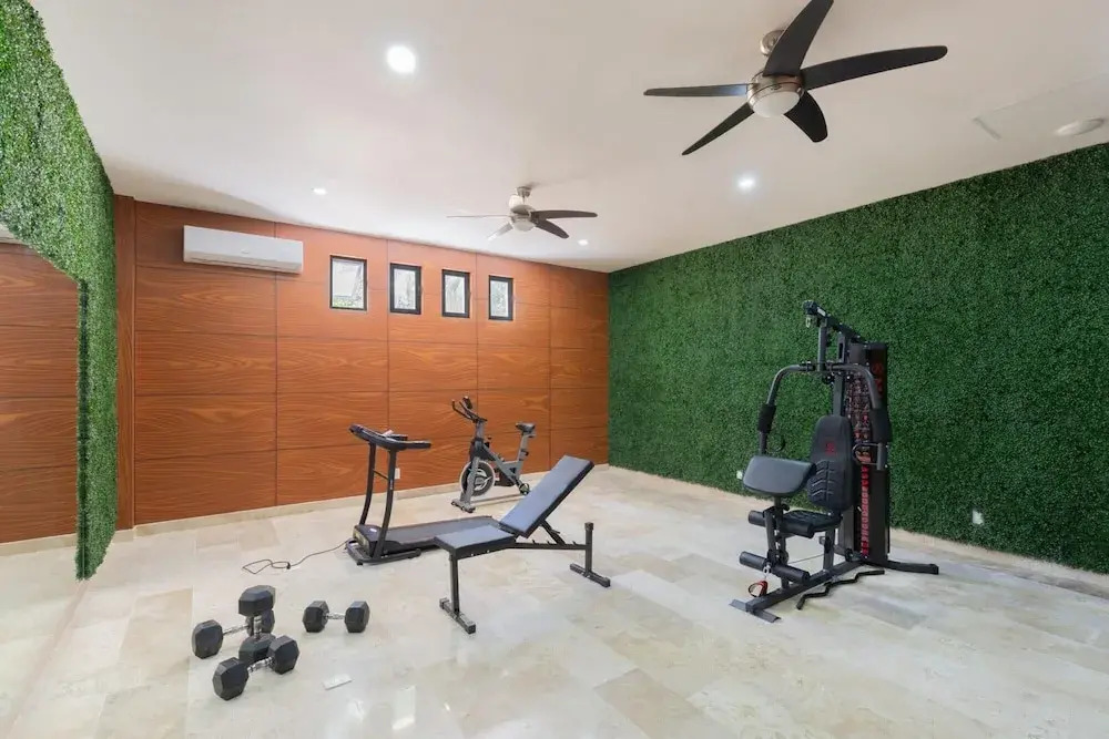 Spacious 2 BR Aldea Zama Private Pool Movie Cinema Gym