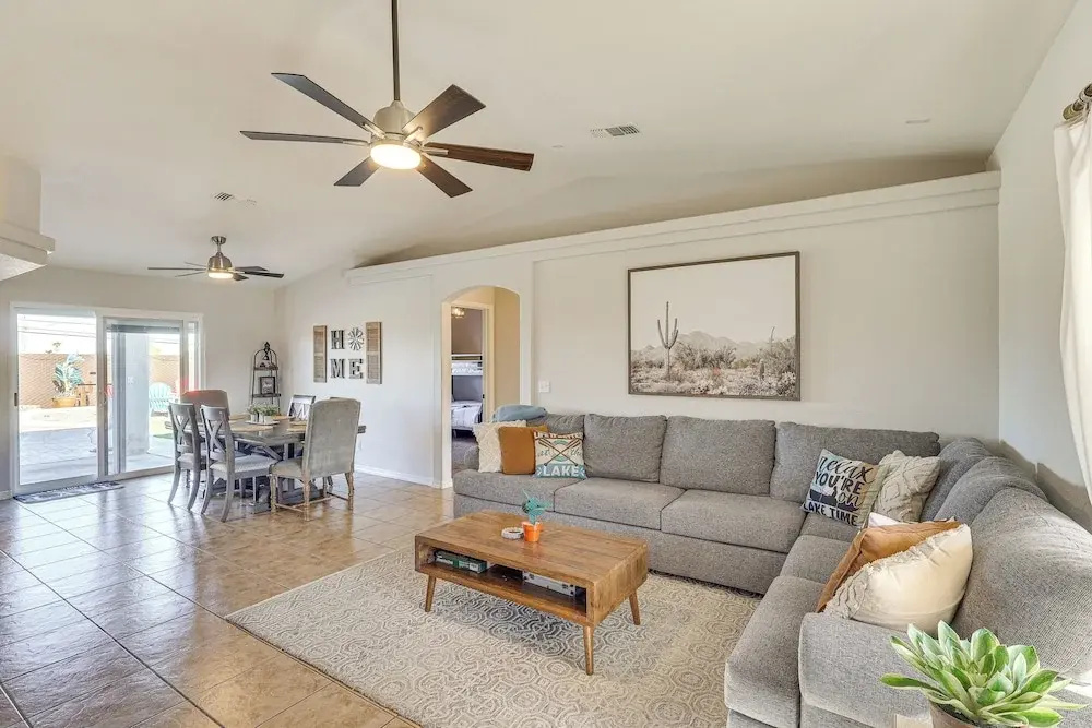 Pool, Games & Views! Lake Havasu City Family Home