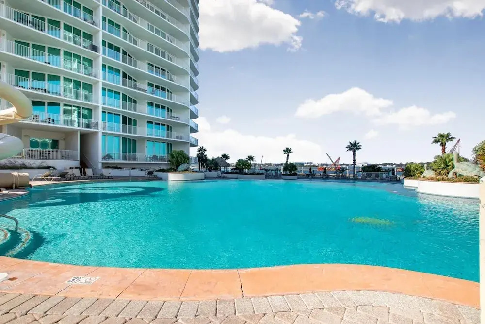 Sensational Water View Condo With Pools and Marina