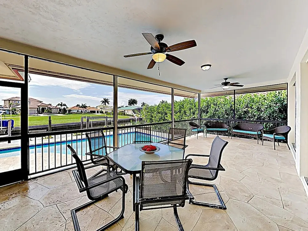 New Listing! Canal-side W/ Pool & Boat Dock 3 Bedroom Home