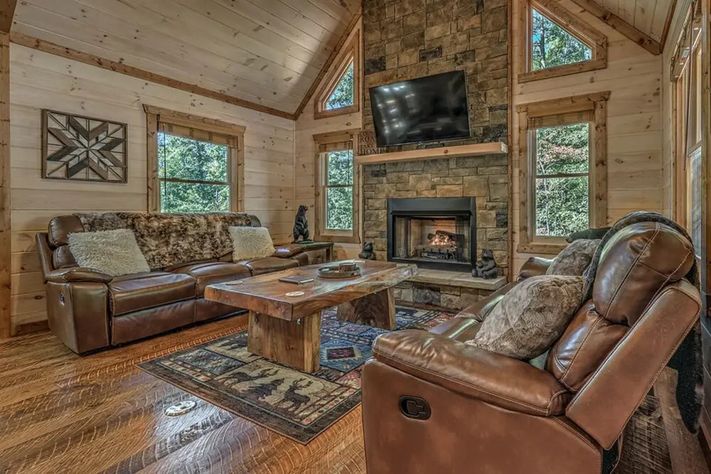 A Cozy Corner Cabin by Escape to Blue Ridge