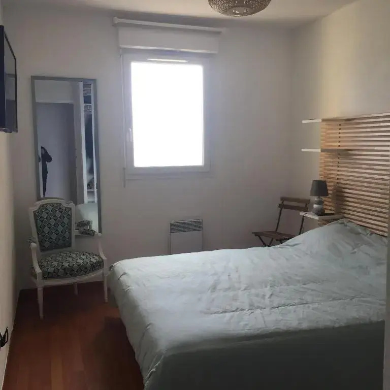 Appartement T3 classé 3 étoiles vue mer avec terrasse ,plage 2 minutes à pied