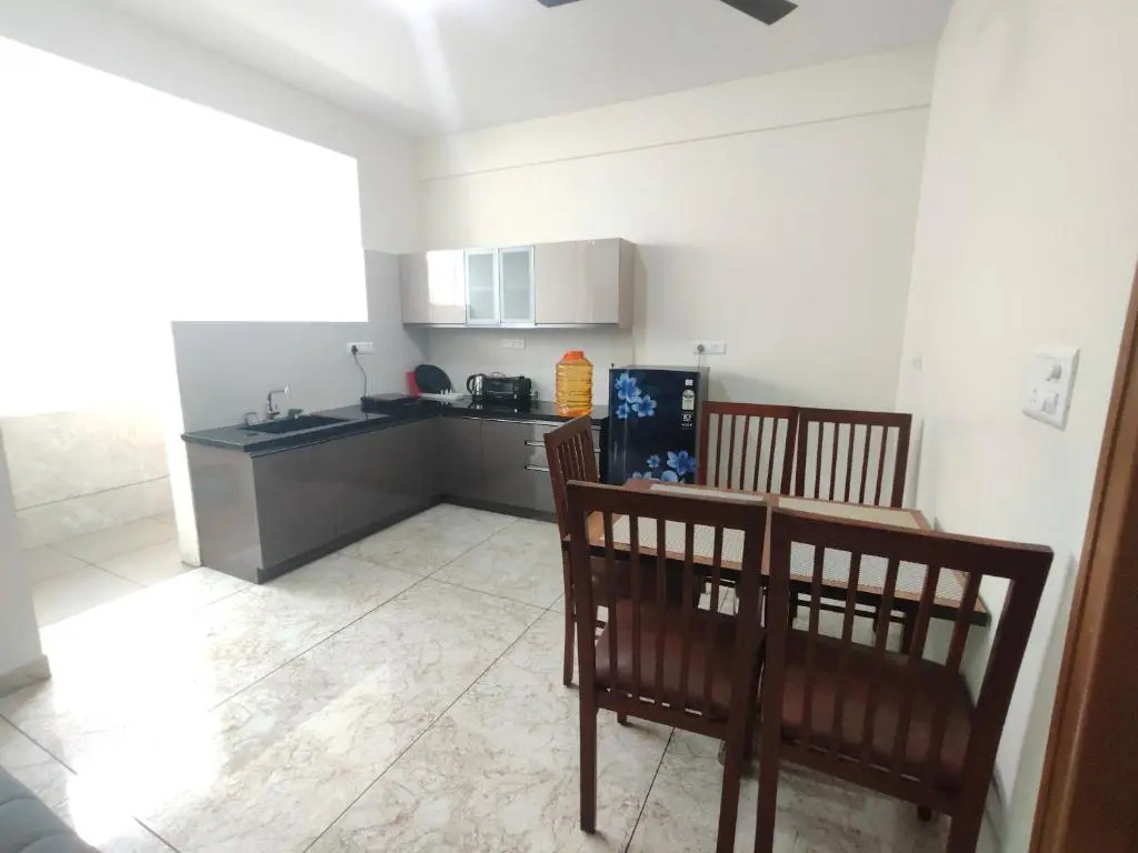 Nandan Enclave 2BHK & 3BHK Family Apartments in Mysore Parking & Kitchen