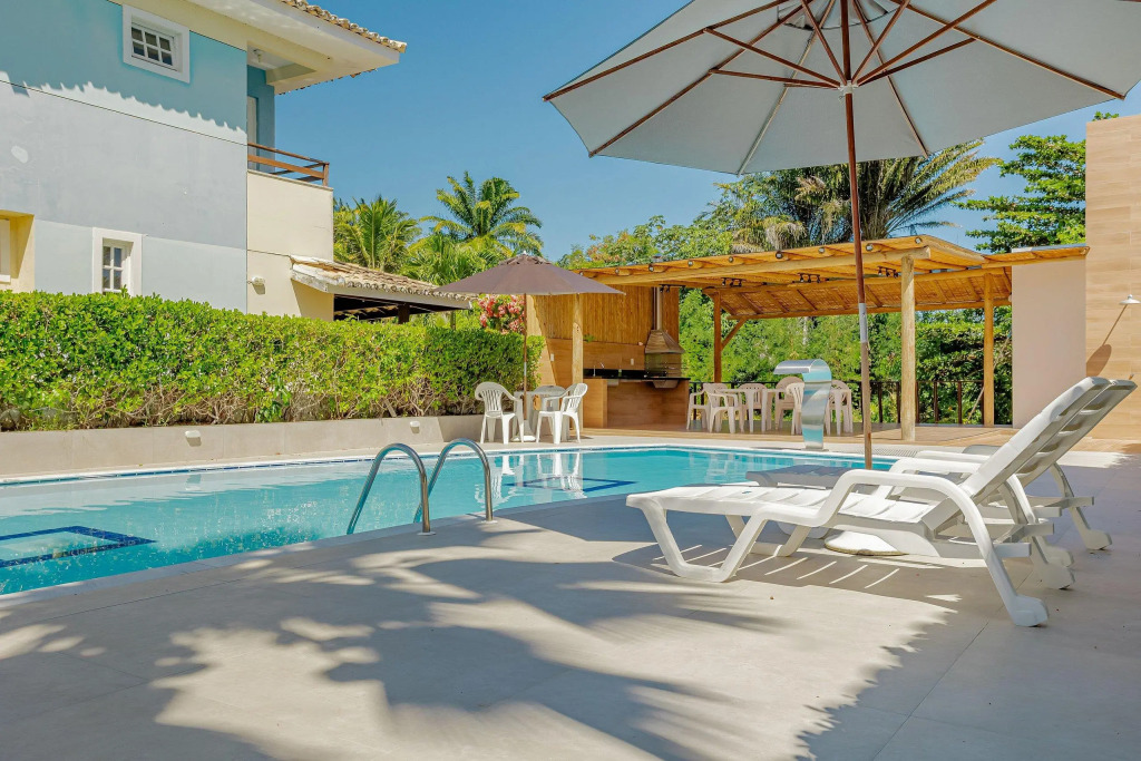 Gb01 Excelente Casa 4 Suítes Em Guarajuba Com Piscina E Wi Fi