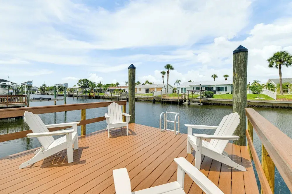 Private Pool w/ Canal Views: Apollo Beach Getaway