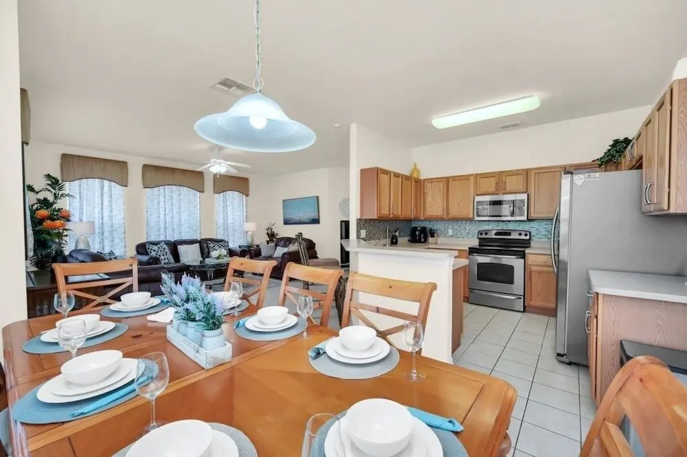 Amazing 5 Bd 4Bt W/ Pvt. Pool & Spa Near Disney 5 Bedroom Villa By Redawning