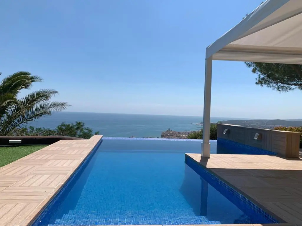 Sitges Spaces Stunning Sea View Villa, 2 Pools, BBQ