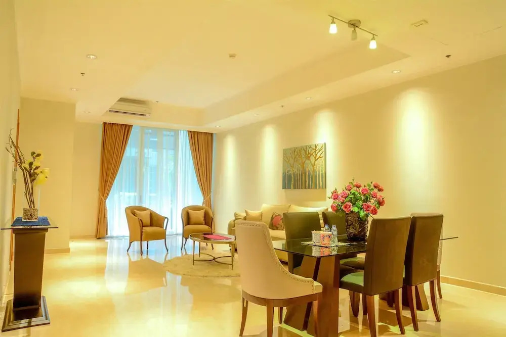 3 Bedrooms at Apartment Sudirman Residence by Travelio