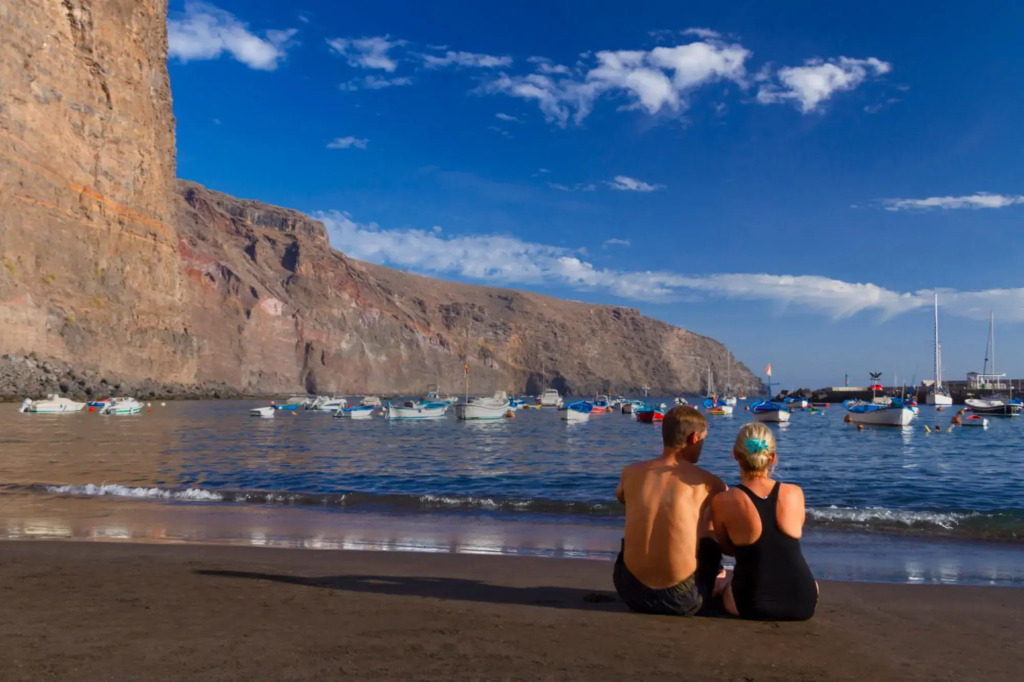 Casa Rural con Wifi y estupenda vista a la montana en Vallehermoso, La Gomera