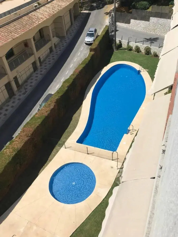 Apartment With 3 Bedrooms in Benalmádena, With Wonderful sea View, Pool Access and Furnished Terrace Near the Beach