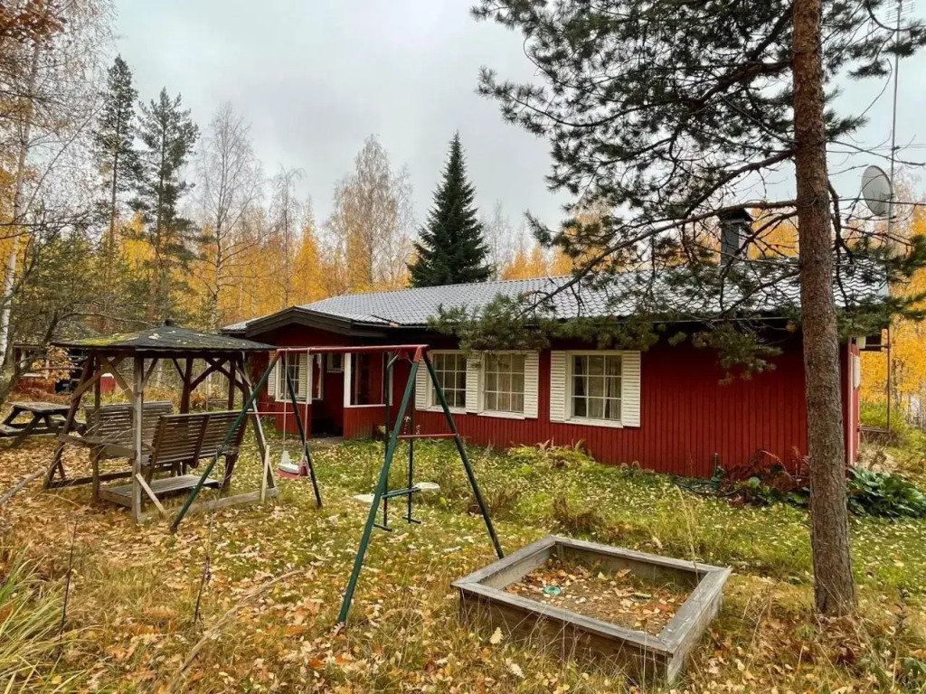 Fishing Cottage Villa Red House Lake Simpele