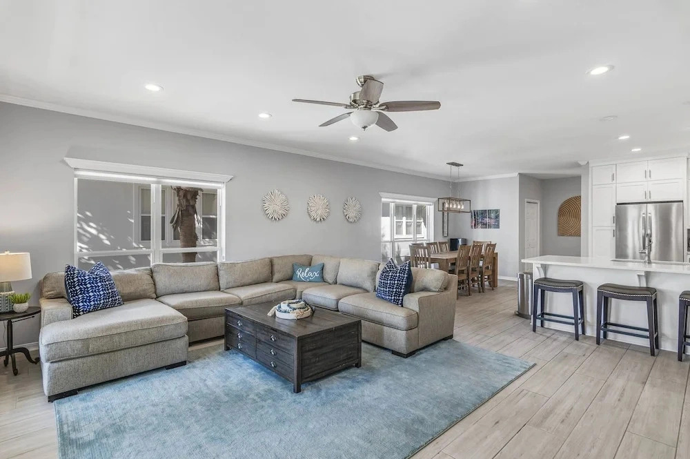 5BR Home w/ Pool Table in Seagrove - Steps From the Beach & Pool - Sleeps 12