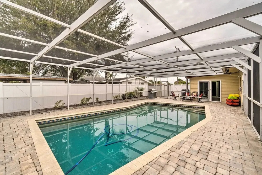 Home w/ Dock, Pool, Kayaks: Walk to Palma Sola Bay