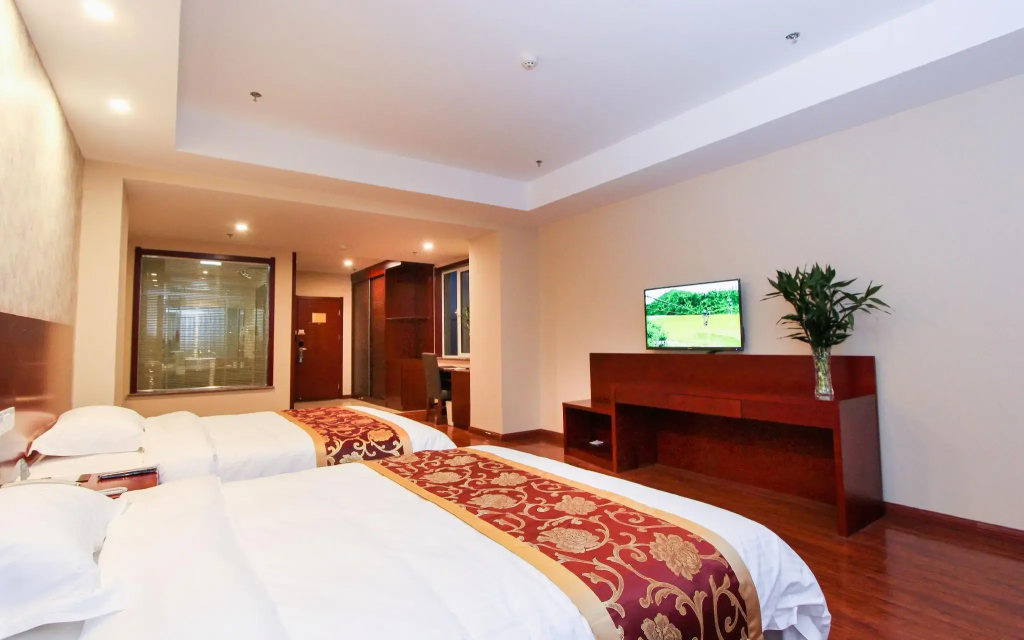 GreenTree Inn Shandong Zaozhuang Tengzhou East Xueyuan Road Guiheyuan Business Hotel