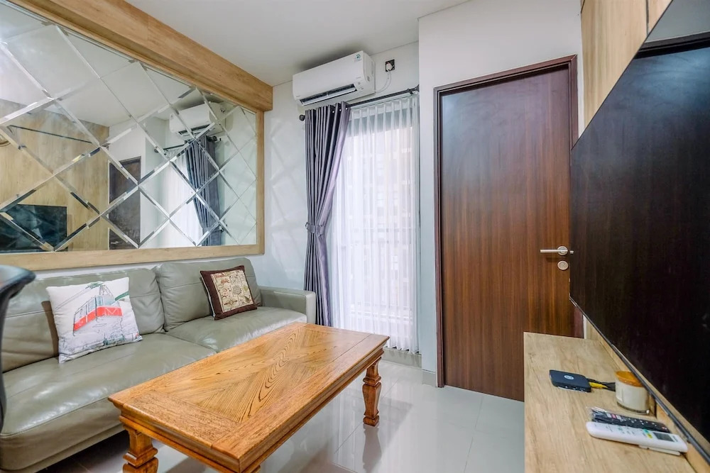 Modern Look And Comfy 2Br Transpark Cibubur Apartment