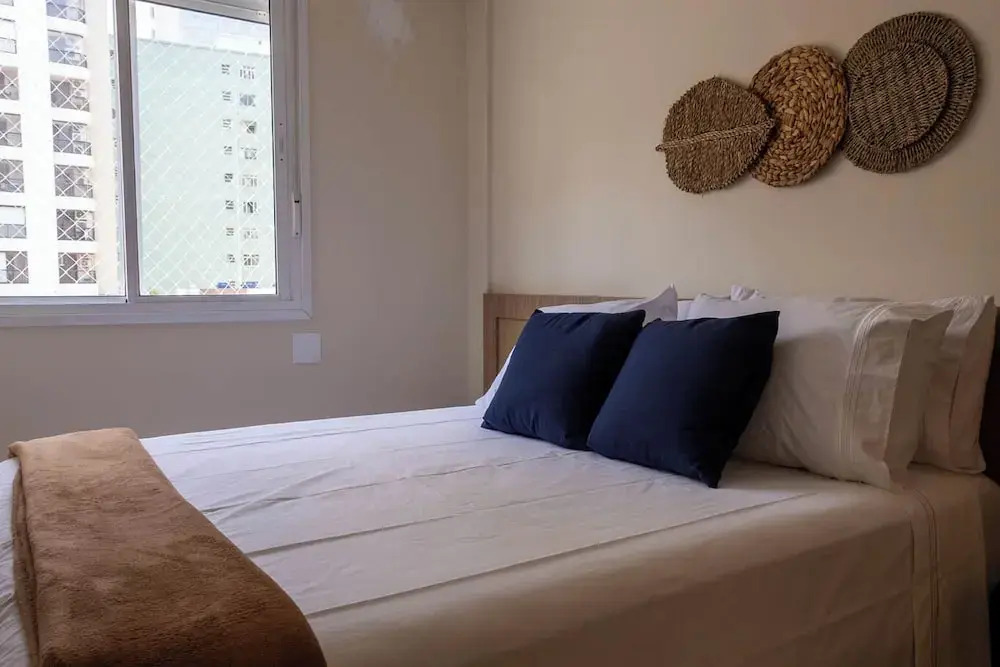 Apto com Wi-fi Frente mar - Conforto e Praticidade