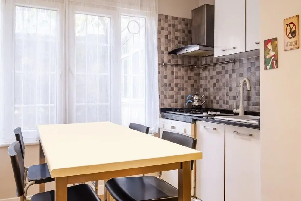 Vibrant Flat Close to Zorlu Center With Backyard