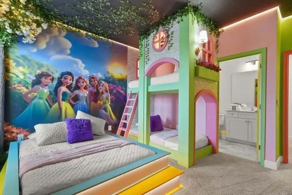 Kids Will Love! New Premium Theater & Theme Rooms 15 Bedroom Villa